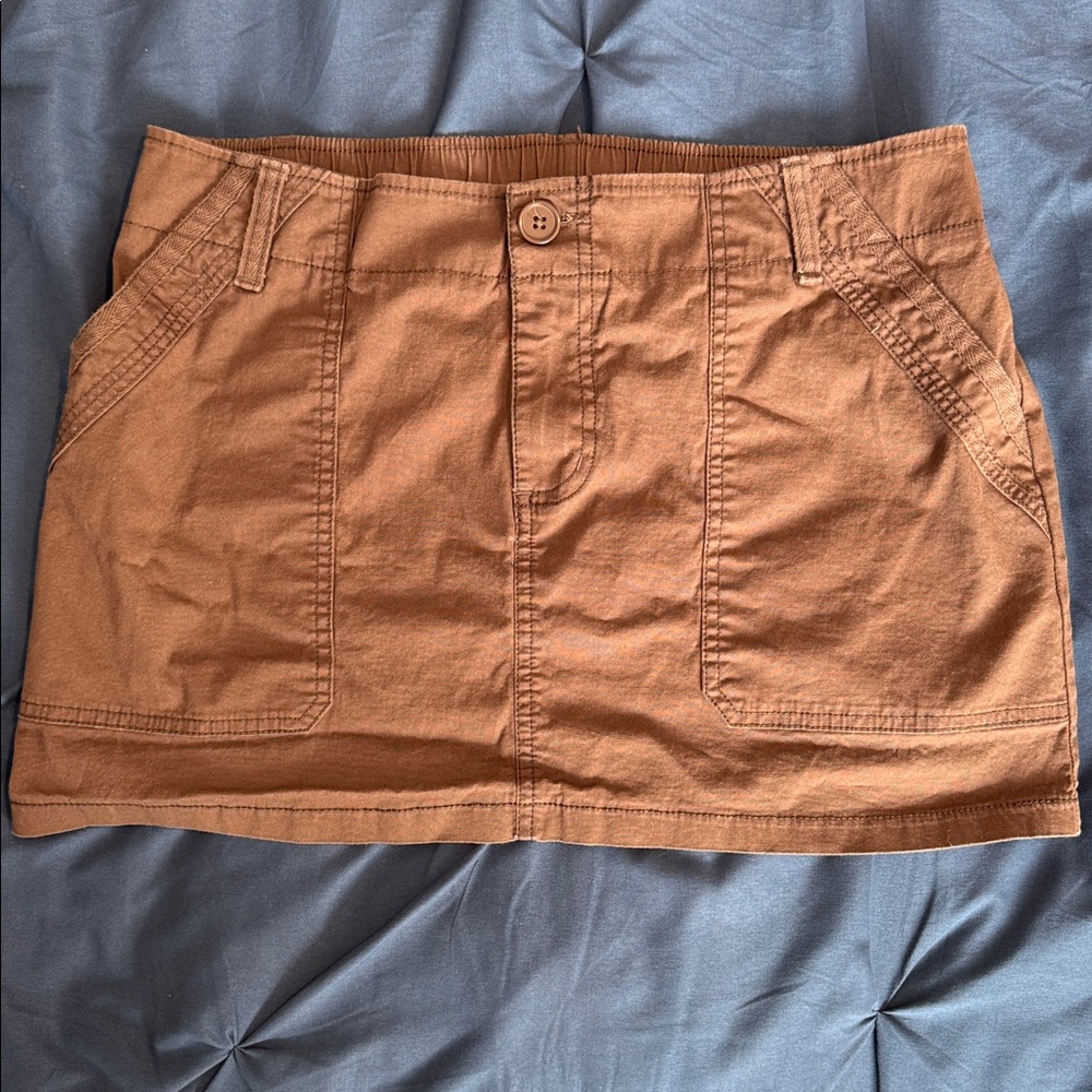 Wild Fable Brown Mini Skirt